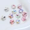 Broca de uñas Dongzhou 10 broca de fondo puntiagudo de flor de ciruelo super flash broca de vidrio K9 accesorios DIY nueva broca de uñas de flor