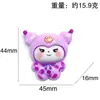 Nuevos Accesorios de Resina Versión Q de Sanrio para Dibujos Animados, Pegamento Cremoso para Manualidades, Hebilla de Zapato, Pegatina para Refrigerador, Llavero, Parche para Pasador de Pelo