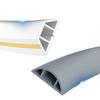 Canaleta de PVC Montaje en Superficie Artefacto Anti-pisoteo Canaleta Suave Invisible Canaleta Canaleta Cubierta Decorativa de Piso Canaleta para Cableado Expuesto