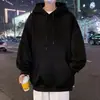Sudadera para hombre, nueva colección primavera/otoño 2025, sudadera con capucha de corte holgado, sudadera informal estilo Hong Kong, versátil para hombre
