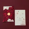 Convites de Casamento, Cartões Especiais de Convite de Casamento, Impressos, Recém-Casados, Estampados em Ouro, Nicho, Sensação de Luxo, Convites de Papel
