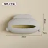 Artefacto de Almacenamiento de Bolsas de Basura Cocina Montado en Pared de Plástico Desmontable Caja de Almacenamiento de Bolsas de Plástico Estante de Almacenamiento de Bolsas Conveniente Sin Taladro