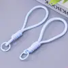 Chaveiro Colorido Tecido Pingente de Bolsa Cordão de Celular Porta-Cartões Chaveiro Simples Feito à Mão Pingente de Casal