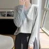 2026 Nuevo Diseño de Primavera/Otoño Punto Base Estilo Coreano Versátil Adelgazante Reductor de Edad Tallas Grandes Ropa para Mujer