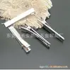 Producción profesional alta calidad clip de pico de pato grueso clip de pico de pato cabeza cuadrada clip de resorte pasador de pelo 6CM clip cuadrado de pato