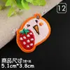 Patch de Carimbo Bordado Desenho Animado Adesivo de Tecido Reparo de Buraco Moda Fofo Roupas Pequeno Adesivo Decorativo Bolo