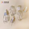 En Stock Frasco de Esencia para Ojos de 20 ml, Frasco con Tapón Interno 20 ml Frasco Gotero para Aceite Esencial, Frasco Dispensador de Vidrio con Fondo Grueso Frasco Pequeño Marrón