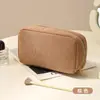 Bolsa Cosmética de Terciopelo de Seda Personalizada, Bolsa de Almacenamiento Cosmético Portátil de Gran Capacidad, Bolsa de Almacenamiento para Viajes y Salidas