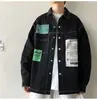 Camisa Masculina Outono Alta Qualidade Jovem Nova Roupa de Trabalho Jaqueta Cardigã Estilo Japonês Casual Casaco Fino