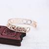 Pulsera DIY con Conservación de Color Chapado en Oro de Yiwu, Brazalete Geométrico, Joyería Nupcial, Pulsera de Brazo, Accesorios de Estilo Chino, Anillo de Metal
