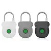 Candado Inteligente con Panel Protector de Huellas Dactilares Seleccionado Cuidadosamente para Bicicletas y Mochilas, Candado Electrónico para Viajes y Camping, Candado de Huella Dactilar
