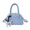 Bolsa de Moda Tendência Verão 2026 Transfronteiriça, Bolsa de Ombro, Bolsa de Mão Feminina, Bolsa Estilo Bowling, Bolsa de Grande Capacidade