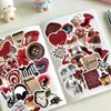 Set de pegatinas estilo retro para journaling creativo, botellas de agua, patinetas, pegatinas decorativas impermeables artísticas personalizadas DIY al por mayor