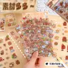 Pacote de Adesivos Kappi Bala Adesivos Infantis Fofos Desenho Animado Transparente Adesivos de Cartão Goo Material Decorativo DIY para Diário