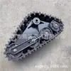 Accesorios para kart de motocicleta todoterreno ATV señor de la guerra de cuatro ruedas para nieve, eje trasero modificado, rueda de oruga, oruga de goma