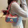 Bolso de Mano Lindo Dulce para Niña Bolso de Hombro de Verano Moderno y Versátil Estilo Coreano para Ir al Trabajo Gran Capacidad Bolso de Clase para Estudiante Universitario