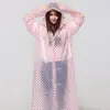 Capa de Chuva EVA Bolinhas Onda Adulto Novo Equipamento de Chuva para Caminhada ao Ar Livre Viagem Parque de Diversões Capa de Chuva para Boia Poncho Único