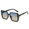 Gafas de Sol Unisex Leijia Manga Larga Gafas de Sol de Moda para Viajes Cuadradas de Cuero Uv400 Gafas de Sol de Dos Tonos