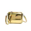 Bolso Pequeño de Axila de Nicho 2024 Nuevo Moda Primavera y Verano Bolso Cuadrado Pequeño de Charol Bolso Cruzado de Alta Gama para Mujer