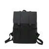 Mochila Escolar de Cuero Suave Estilo Coreano para Mujer, Moderna y Versátil, Estilo Harajuku, Mochila para Estudiantes de Secundaria y Universidad, Mochila Casual Estilo Británico para Hombre
