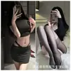 Ling Daiyu Lencería Sexy Falda de Cadera Sexy Traje Pura Pasión Uniforme Coqueto Abstinencia Secretaria Famosa Nueva Chica Sexy Caliente