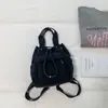 Bolsa de Cubo con Cordón 2026, Bolso Tote Simple y Elegante, Mochila de Color Sólido, Bolso de Mano de Moda, Bolso de Hombro, Bolso Cruzado