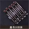Presilhas de Cristal Transparentes para Penteado, Presilhas de Secionamento para Permanente e Coloração, Presilhas Bico de Pato, Presilhas de Posicionamento de Nariz Longo, Grampos de Cabelo, Presilhas de Cabelo Arco-Íris