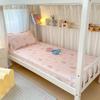 Lençóis de Elástico Específicos para Dormitórios Algodão Puro Cobre de Cama Solteiro Dormitório 90X190 Cobre de Cama de Solteiro para Dormitório Protetor de Colchão