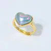 Anillo Retro Francés de Imitación de Perlas Mapebe para Mujer, Lujo Ligero, Moda Exquisita, Personalidad para el Trabajo, Joyería de Mano con Diseño de Nicho