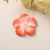 Accesorios Decorativos para el Cabello de Gasa Estampada Color Degradado Forma de Hada Simulada Flor de Múltiples Pétalos Estilo Antiguo Dinastía Han para DIY
