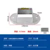 10 peças Conector Fivela de Fixação para Tubo Quadrado Base de Fixação para Poste Acessórios para Guarda-corpo Sem Solda Base de Ferro Galvanizado
