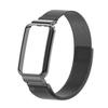 Para Mi Band 9pro Pulseira Magnética Milanesa Pulseira Bonita 8pro Pulseira Milanesa Estrutura de Proteção de Metal