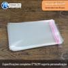 7 * 15CM dupla camada 8 Seda OPP autoadesivo saco de embalagem de plástico transparente saco atacado 100 peças vendas diretas da fábrica