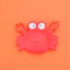 Animais marinhos pequenos brinquedos de água brinquedos de som de apertar brinquedos para crianças banho de natação polvo caranguejo brinquedos de vinil
