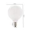 40W g16.5 decoración (E12) forma de globo 130 v 15g16 1/2 bombilla esmerilada