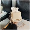 Moda Fresca Dulce Personalidad Bolso de Cadena con Perlas para Mujer 2024 Otoño Popular Nicho Bolso de Hombro Bolso Cruzado Bolsos