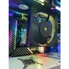 Dissipador de Calor de Memória Ventilador Preto 12cm Placa de Vídeo CPU Placa-Mã Radiador Gabinete de Host de Desktop Computador