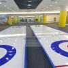 Pista de Curling de Simulación Personalizada Polietileno de Ultra Alto Peso Molecular Pista de Hielo de Simulación Pista de Curling en Tierra Pista de Curling en Seco