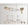 Departamento de ventas de lámparas Zhongshan de ingeniería no estándar, mesa de arena, villa, vestíbulo de hotel, modelo de habitación, diseño creativo, candelabro artístico
