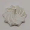 Torre de Rábano Impresa en 3D Descompresión para la Punta del Dedo para Niños Inquietos Educativo con Asa Ilusión Óptica Espiral Juguete de Estrella de Escritorio