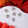 Accesorios para Uñas Zirconio Año Nuevo Zodiaco Personaje de la Fortuna Moneda Borla Colgante Estilo Chino Metal Uñas Pedrería