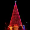 Luces LED Navideñas para Árbol de Navidad para Exterior Impermeables Protector Solar Luces de Ambiente Festivo Forma de Festival Colgantes Luces de Cadena para Árbol