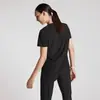 Traje de Cirugía de Color Sólido Estilo Diseñador con Múltiples Bolsillos Ropa de Trabajo, Traje de Cirugía para Doctor Tipo Dividido de Alta Gama Amazon
