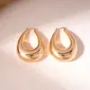 Pendientes Ovalados de Gota de Agua Brillantes Transfronterizos Europeos y Americanos, Pendientes de Moda y Sencillos, Pendientes de Lujo Ligero y de Alta Gama, Diseño de Nicho