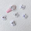 Comércio eletrônico transfronteiriço Live Popular Pequeno Dragão Coração Arco Nail Art Jóias DIY Telefone Móvel Shell Decorações