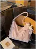 2026 Bolsa de Ombro Grande Capacidade Simples Fresca Bolsa Tote para o Trabalho Versátil Bolsa Transversal Tendência