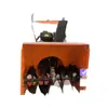 Quitanieves Pequeño Multifuncional Carretera Escolar Hogar Artefacto para Quitar Nieve Empuje Manual Transmisión Completa Quitanieves
