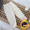 Novas Calças Cargo de Algodão de Cor Sólida para Primavera, Outono e Inverno para Meninos e Meninas, Calças Longas Casuais Estilosas para Crianças Pequenas e Maiores