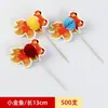 Palitos de Guarda-chuva Pequenos, Palitos de Frutas, Palitos de Guarda-chuva para Decoração de Coquetéis, Guarda-chuvas de Palito, Palitos de Guarda-chuva para Bolo Pequenos, Decoração de Prato de Frutas