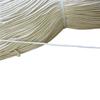Processamento Personalizado de Cordão Branco Sólido Redondo de 2mm a 3mm Enrolado com Núcleo de Algodão para Acabamento de Roupas e Artesanato Manual